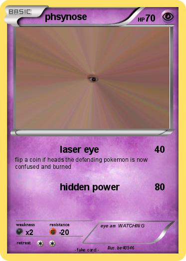 Pokemon phsynose