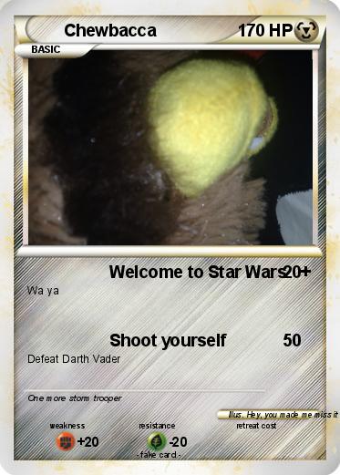 Pokemon Chewbacca