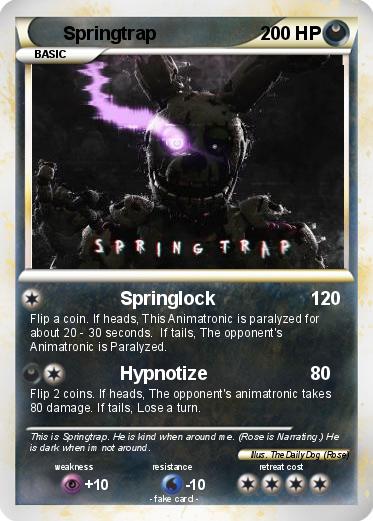 Pokemon Springtrap