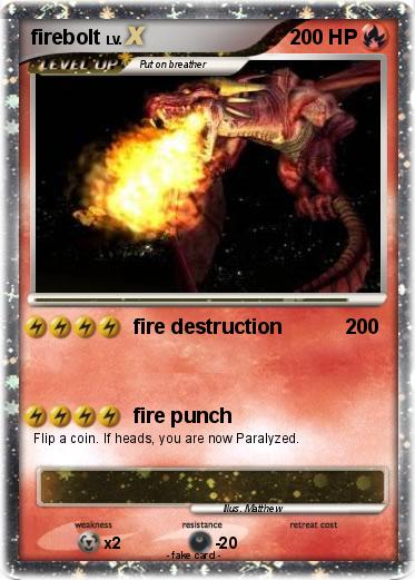 Pokemon firebolt