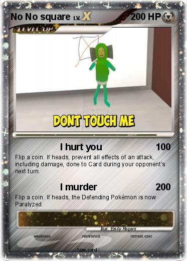 Pokemon No No square