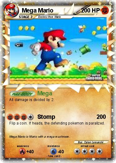 Pokemon Mega Mario
