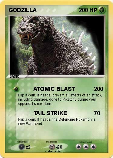 Pokemon GODZILLA