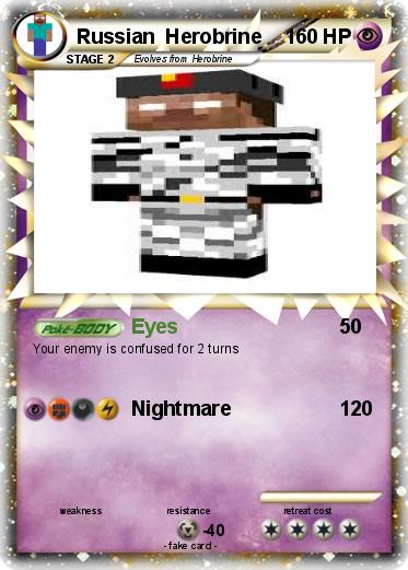 Pokemon Russian  Herobrine