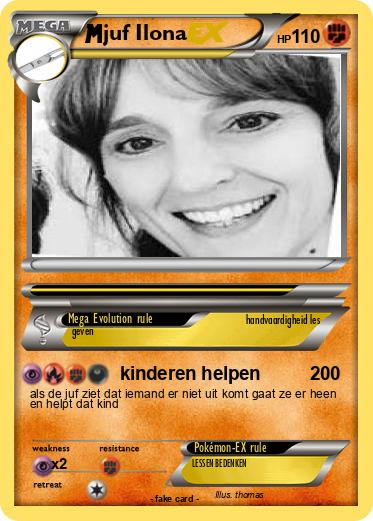 Pokemon juf Ilona