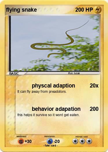 Pokemon flying snake