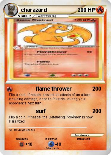 Pokemon charazard