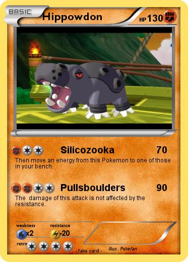 Pokemon Hippowdon