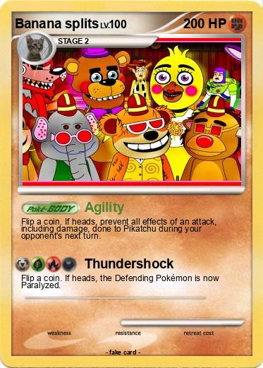 Pokemon Banana splits