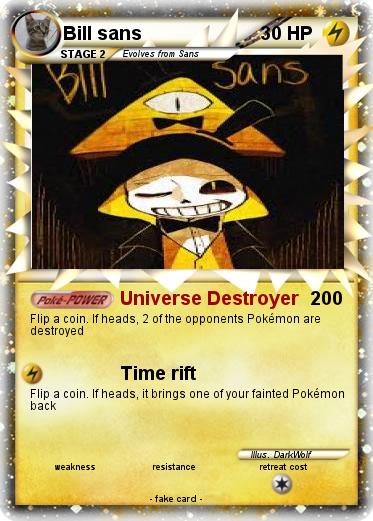 Pokemon Bill sans