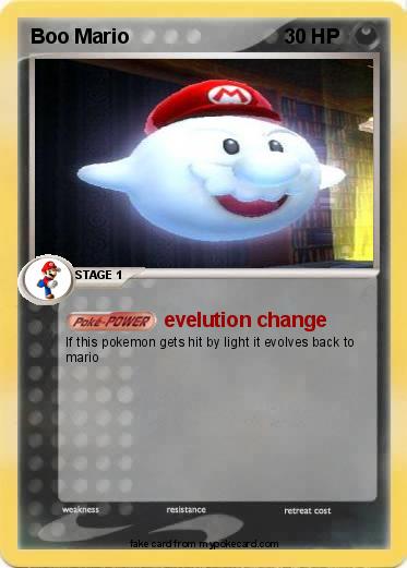 Pokemon Boo Mario