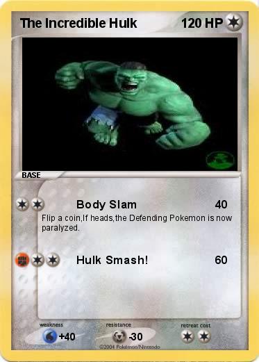 Pokemon The Incredible Hulk