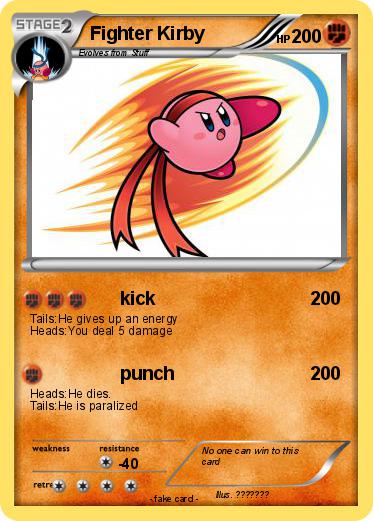 Pokemon Fighter Kirby