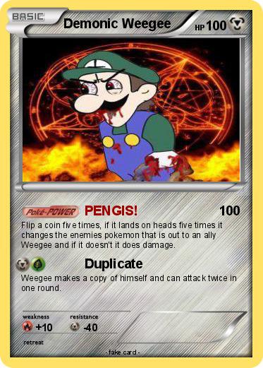 Pokemon Demonic Weegee