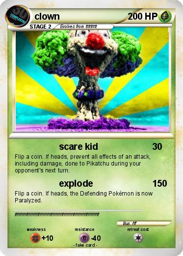 Pokemon clown