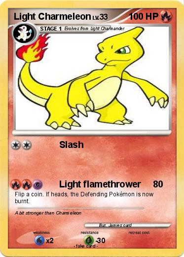 Pokemon Light Charmeleon