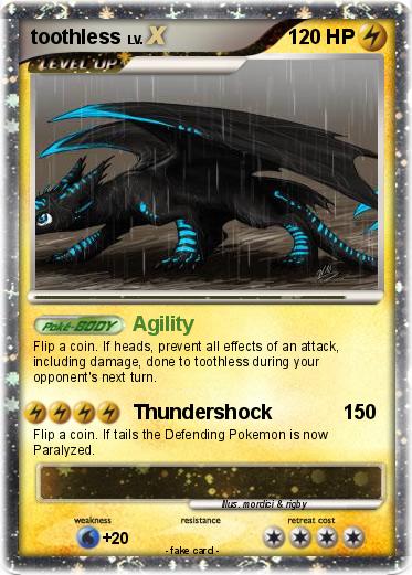 Pokemon toothless
