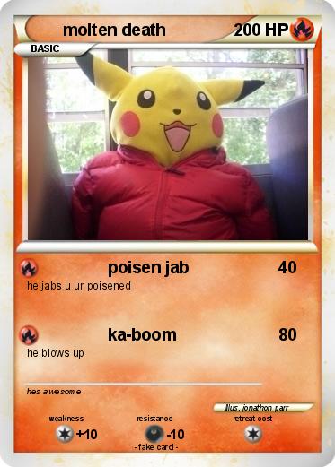 Pokemon molten death