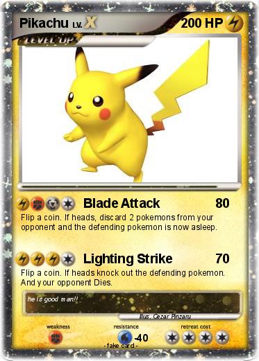 Pokemon Pikachu