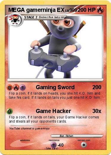 Pokemon MEGA gamerninja EX