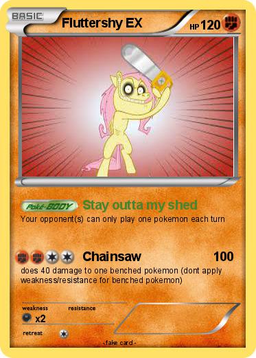 Pokemon Fluttershy EX
