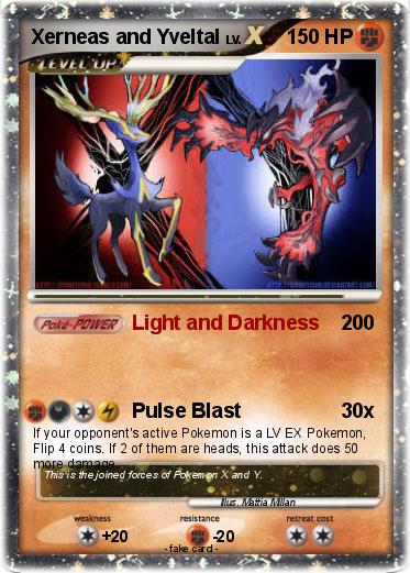 Pokemon Xerneas and Yveltal