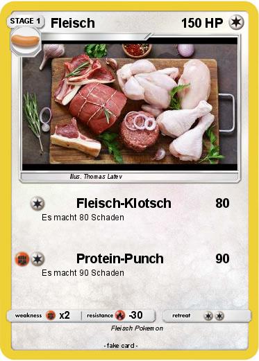 Pokemon Fleisch