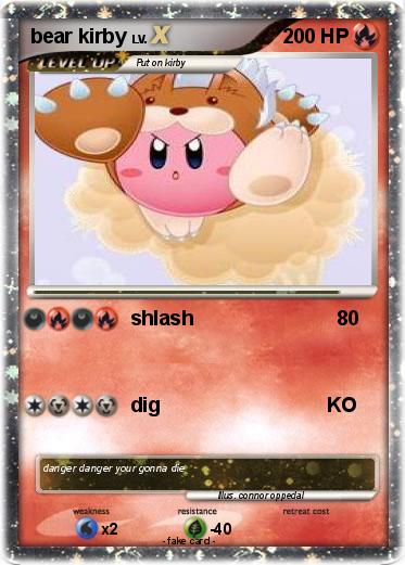Pokemon bear kirby