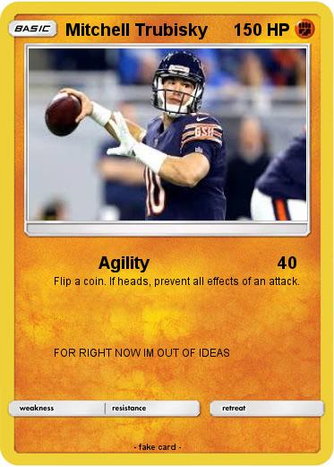Pokemon Mitchell Trubisky