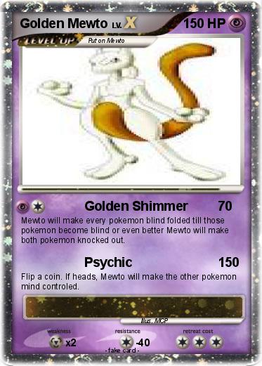 Pokemon Golden Mewto