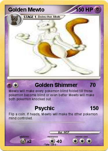 Pokemon Golden Mewto
