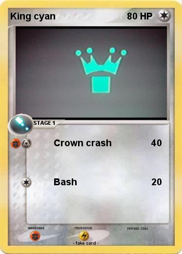Pokemon King cyan
