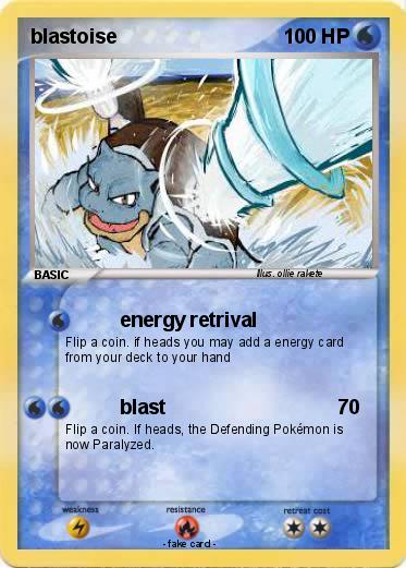 Pokemon blastoise