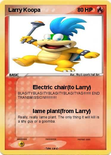 Pokemon Larry Koopa
