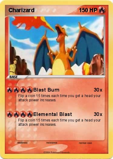 Pokemon Charizard  