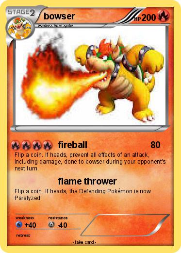 Pokemon bowser