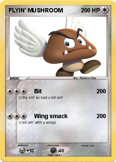 Pokemon FLYIN' MUSHROOM