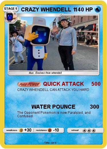 Pokemon CRAZY WHENDELL 1