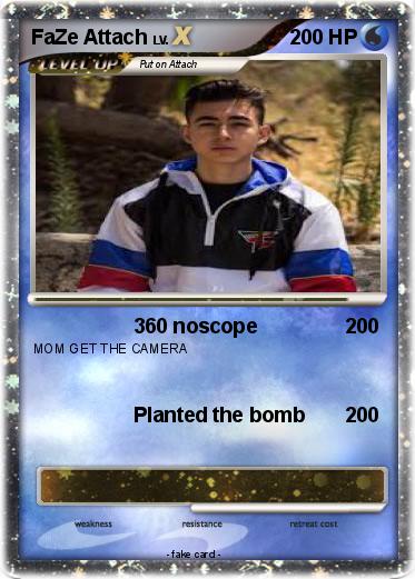 Pokemon FaZe Attach