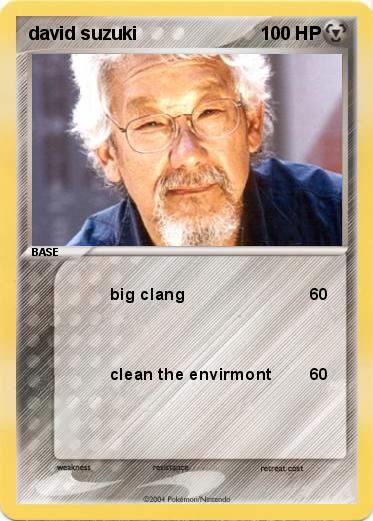 Pokemon david suzuki