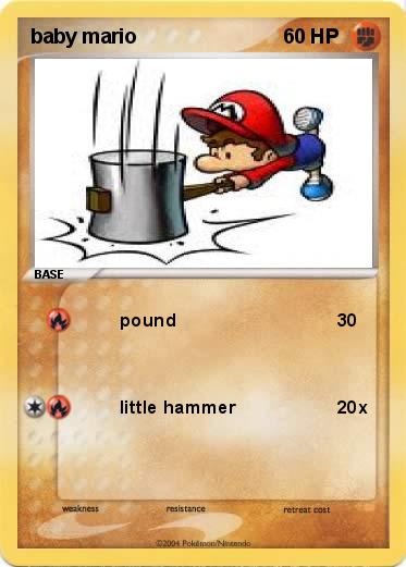 Pokemon baby mario