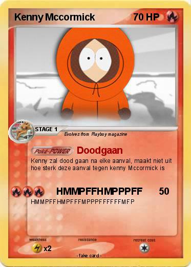 Pokemon Kenny Mccormick