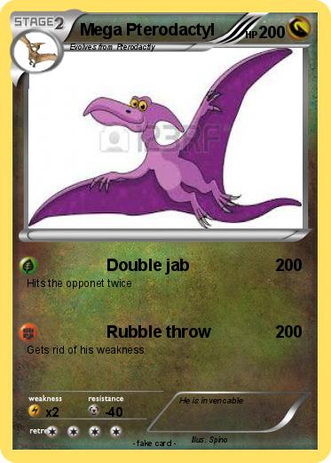 Pokemon Mega Pterodactyl