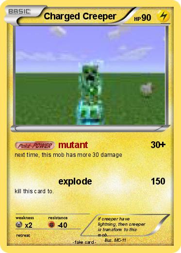 Pokemon Charged Creeper