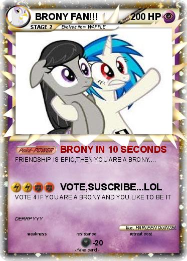 Pokemon BRONY FAN!!!