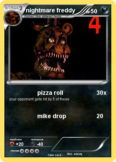 Pokemon nightmare freddy