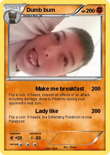 Pokemon Dumb bum