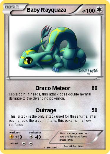 Pokemon Baby Rayquaza