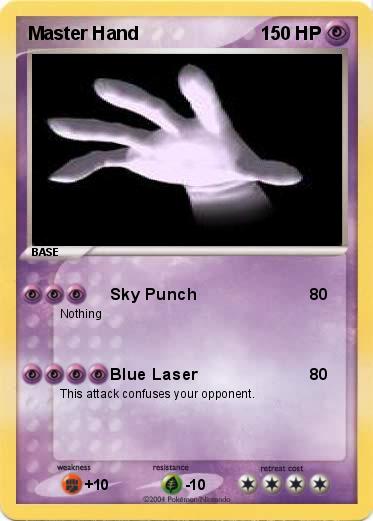 Pokemon Master Hand