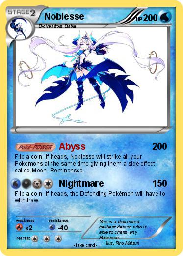 Pokemon Noblesse